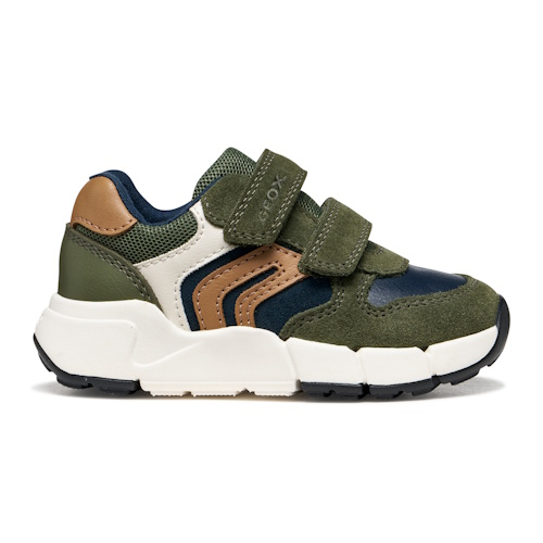 Pantofi copii baieti Geox Flexyper Mini, Verde – B656GC_05422_CB36N