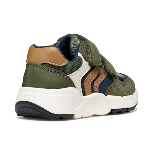 Pantofi copii baieti Geox Flexyper Mini, Verde – B656GC_05422_CB36N