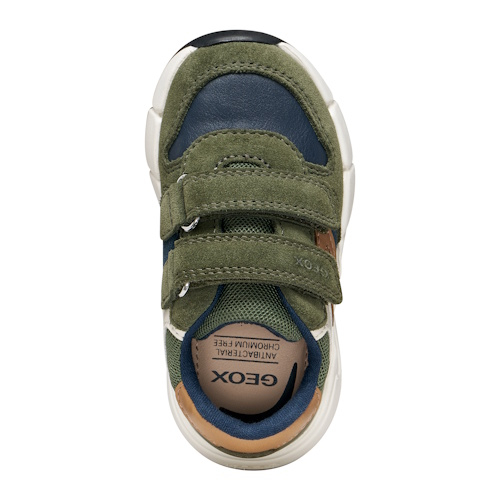 Pantofi copii baieti Geox Flexyper Mini, Verde – B656GC_05422_CB36N