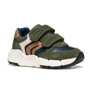 Pantofi copii baieti Geox Flexyper Mini, Verde – B656GC_05422_CB36N