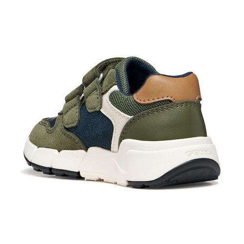 Pantofi copii baieti Geox Flexyper Mini, Verde – B656GC_05422_CB36N