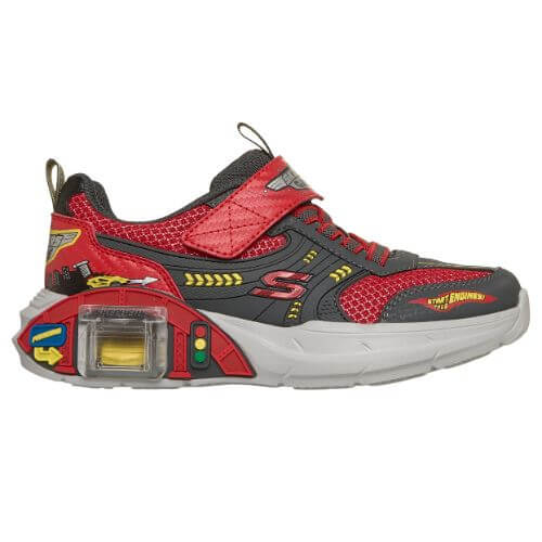 Pantofi copii baieti Skechers Garage, Rosu – 402150-RDCC Pantofi copii baieti Skechers Garage, Rosu – 402150-RDCC