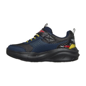 Pantofi copii baieti Skechers Garage, Negru/Albastru Inchis – 402150-BKNV