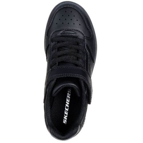 Pantofi copii baieti Skechers Quick Street, Negru – 405638-BBK
