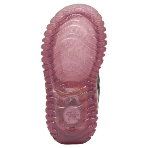 Pantofi copii fete Unicorn cu LED Geox, Gri – B5661A_002AS_C1006
