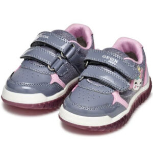 Pantofi copii fete Unicorn cu LED Geox, Gri – B5661A_002AS_C1006