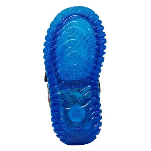 Pantofi copii baieti din material sintetic si textil Bugs Bunny cu LED Geox, Albastru – B655ZB-05411-CB44D