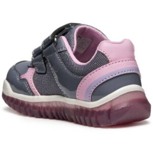 Pantofi copii fete Unicorn cu LED Geox, Gri – B5661A_002AS_C1006