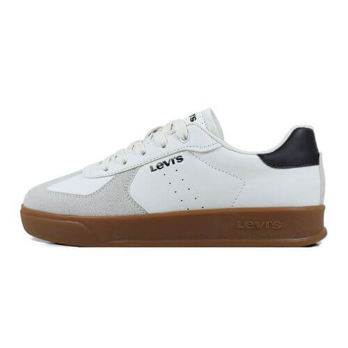 Pantofi copii din material sintetic Levi’s, Alb – VGAB0011S-2933 Pantofi copii din material sintetic Levi’s, Alb – VGAB0011S-2933