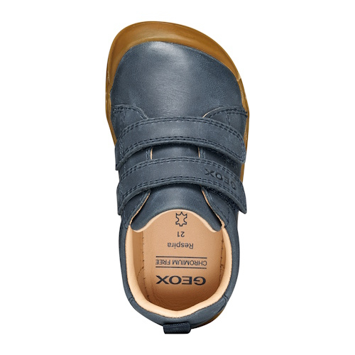 Pantofi copii baieti din piele Geox Steppieup, Albastru – B465WA_000CL_C4002