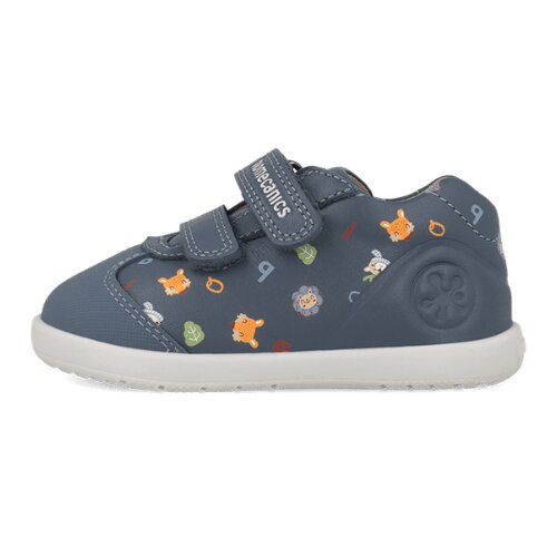 Pantofi copii din piele, Albastru, Biomecanics – 261154-A556
