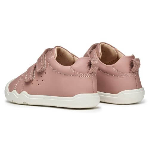 Pantofi copii fete Barefoot din piele Geox, Roz – B4663A-00085-C8011