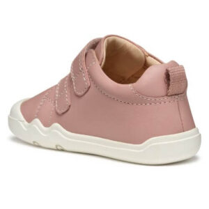 Pantofi copii fete Barefoot din piele Geox, Roz – B4663A-00085-C8011