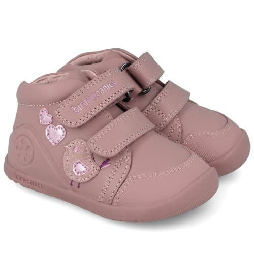 Pantofi copii fete calapod lat din piele Biomecanics, Roz – 251153-A159 Pantofi copii fete calapod lat din piele Biomecanics, Roz – 251153-A159