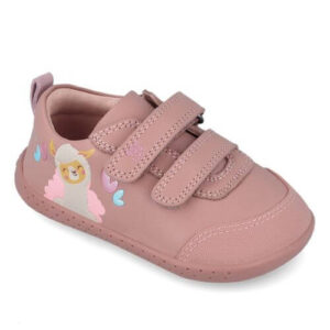 Pantofi copii fete calapod lat din piele Garvalin, Roz – 251305-A159