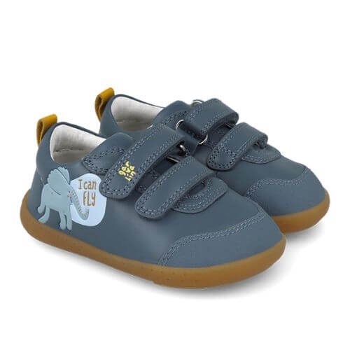 Pantofi copii baieti calapod lat din piele Garvalin, Albastru – 251313-A556 Pantofi copii baieti calapod lat din piele Garvalin, Albastru – 251313-A556