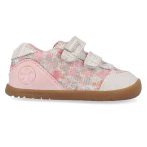 Pantofi copii fete calapod lat din textil Biomecanics, Roz – 262192-A103