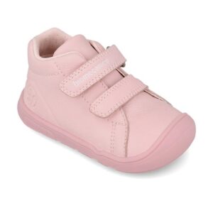 Pantofi copii fete cu calapod lat din piele Biomecanics, Roz – 261140-C032