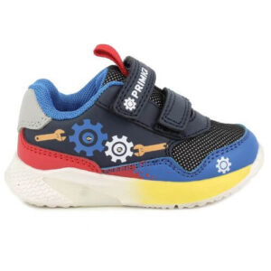 Pantofi copii baieti cu LED din textil Primigi, Albastru – 1454011