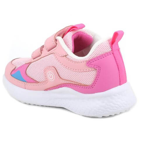 Pantofi copii fete cu LED din textil Primigi, Roz – 7966511