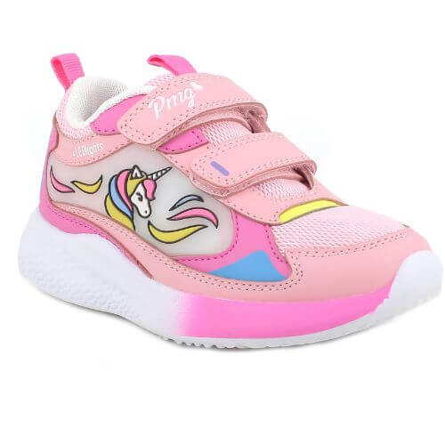 Pantofi copii fete cu LED din textil Primigi, Roz – 7966511 Pantofi copii fete cu LED din textil Primigi, Roz – 7966511