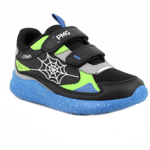 Pantofi copii baieti cu LED din textil Primigi, Negru – 7966622 Pantofi copii baieti cu LED din textil Primigi, Negru – 7966622