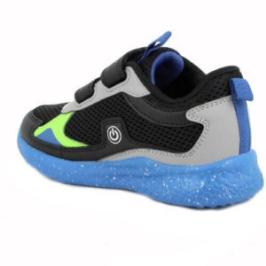 Pantofi copii baieti cu LED din textil Primigi, Negru – 7966622