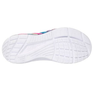 Pantofi copii fete cu LED din textil Skechers, Mov – 303722