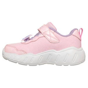 Pantofi copii fete din textil Skechers, Roz – 303066-LPMT
