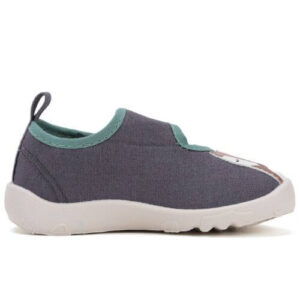 Pantofi copii baieti de interior din textil DD Step, Gri – C086-51716