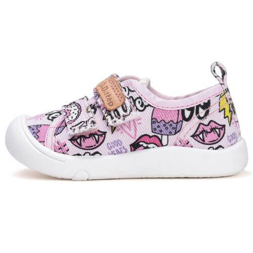 Pantofi copii fete din canvas DD Step, Roz – C100-52850 Pantofi copii fete din canvas DD Step, Roz – C100-52850