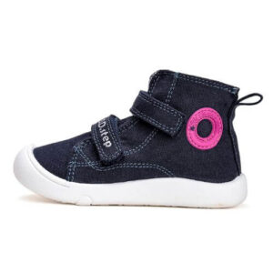 Pantofi copii fete din canvas DD Step, Albastru – C100-52503A