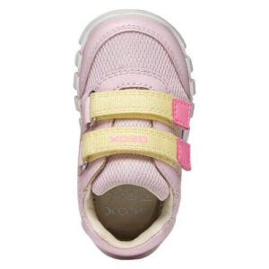 Pantofi copii fete din material textil Geox, Roz – B3558A-01454-CE82M