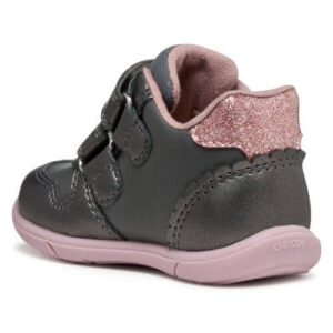 Pantofi copii fete din material sintetic Geox, Gri – B566DC_0NFBC_C1325