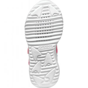 Pantofi copii fete din material sintetic si textil Geox cu LED, personaj Peach, Roz – J55E9C_02ABC_C8002