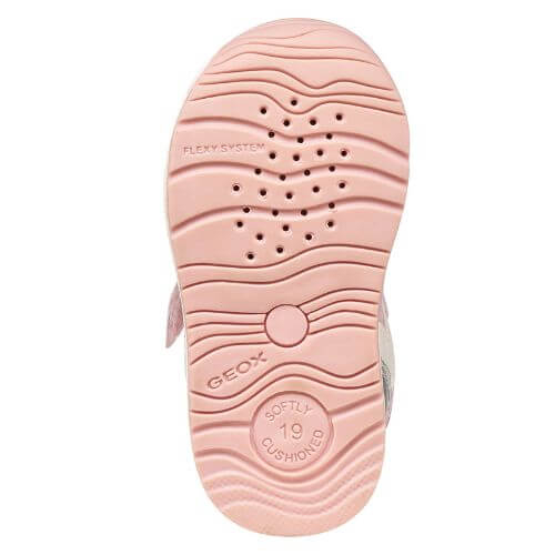 Pantofi copii fete din material textil Geox, Roz – B560LA-0BCEW-C0514