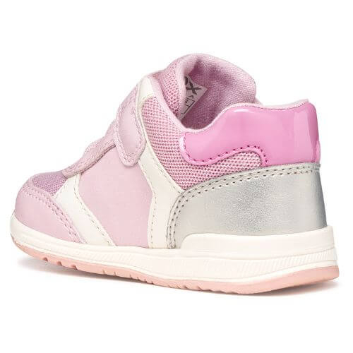 Pantofi copii fete din material textil Geox, Roz – B560LA-0BCEW-C0514