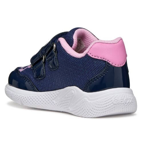 Pantofi copii fete din material textil Geox, Mov – B654TA-0GNHH-C0412