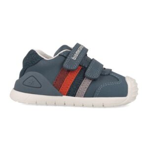 Pantofi copii baieți din piele, Albastru, Biomecanics – 261131-A556