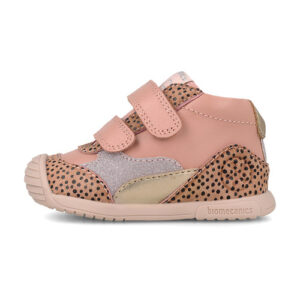 Pantofi copii fete din piele, Roz, Biomecanics – 261106-B193