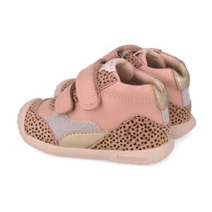 Pantofi copii fete din piele, Roz, Biomecanics – 261106-B193