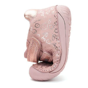 Pantofi copii fete din piele Barefoot DD Step, Roz – S070-52724