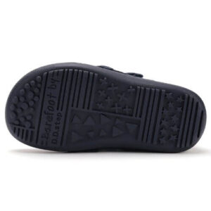 Pantofi copii fete din piele Barefoot DD Step, Albastru – S063-52564A