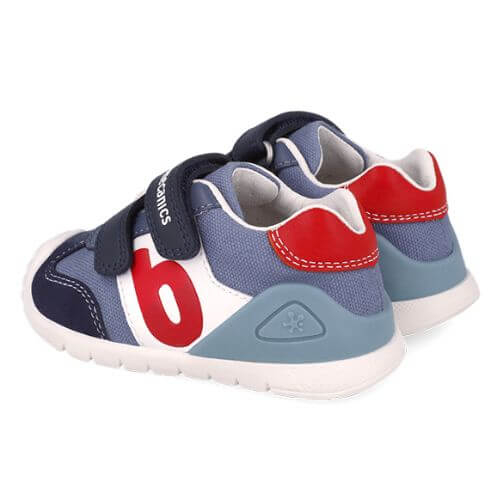 Pantofi copii baieti din piele Biomecanics, Albastru – 252119-A556