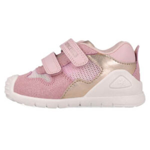Pantofi copii fete din piele Biomecanics, Roz – 252120-D032