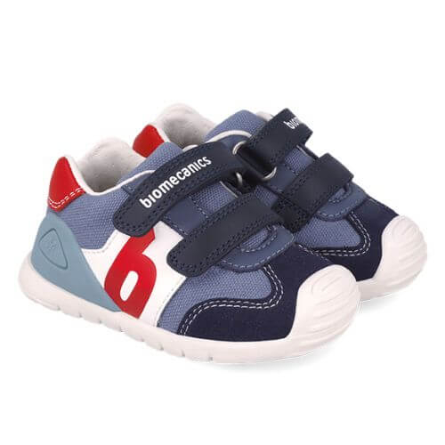 Pantofi copii baieti din piele Biomecanics, Albastru – 252119-A556 Pantofi copii baieti din piele Biomecanics, Albastru – 252119-A556
