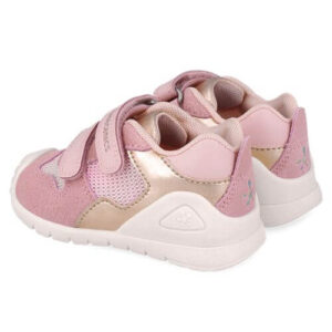 Pantofi copii fete din piele Biomecanics, Roz – 252120-D032