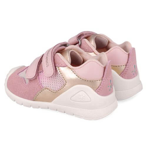 Pantofi copii fete din piele Biomecanics, Roz – 252120-D032