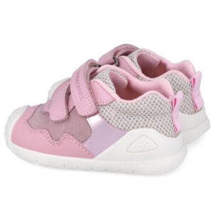 Pantofi copii fete din piele Biomecanics, Roz – 251110-B391