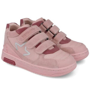 Pantofi copii fete din piele Biomecanics, Roz – 251225-B193